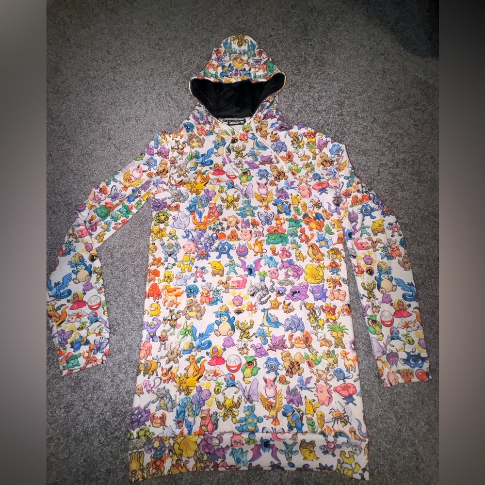 iEDM Pokemon Hooded Sweater Dress